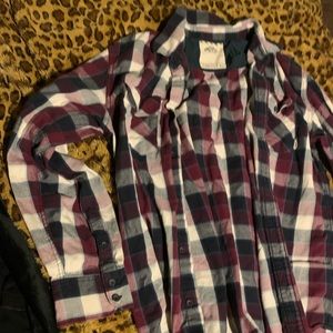 Men’s plaid long sleeve